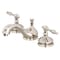 Kingston Brass KS1166NL 8" Widespread Bathroom Faucet, Polished Nickel KS1166NL - alternate 1